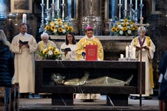 Bischof Felix Gmür zelebrierte den Gottesdienst.