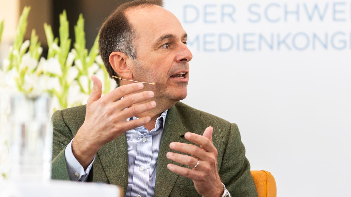 Verlegerpräsident Supino: «Ein Drittel der Schweizer ...
