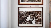 Historische Aufnahme der «Höll», unterhalb der Frauenfelder Hauptpost, wo Heinrich Früh aufwuchs, als Wandschmuck.