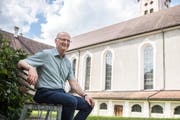 Direktor Werner Ibig im Innenhof des Klosters Fischingen (Bild: Reto Martin, 11. Juli 2018)