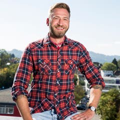 Marco Fritsche, Moderator der TV-Sendung «Bauer, ledig, sucht». (Bild: Mareycke Frehner)