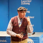 Veri, alias Thomas Lötscher, blickt auf das vergangene Jahr zurück und entdeckt dabei prompt einen neuen Trend: Ambulant vor stationär. (Bild: Jakob Ineichen (Stans, 16. Juni 2018))