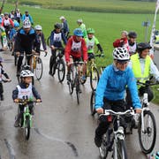 Die diesjährige Eschliker Zweistundenfahrt fand bei Regen statt. (Bild: PD)