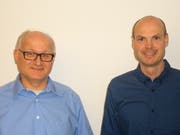 Korporationsratspräsident Christian Rohrer (links) mit Urs Kaiser. (Bild: PD)