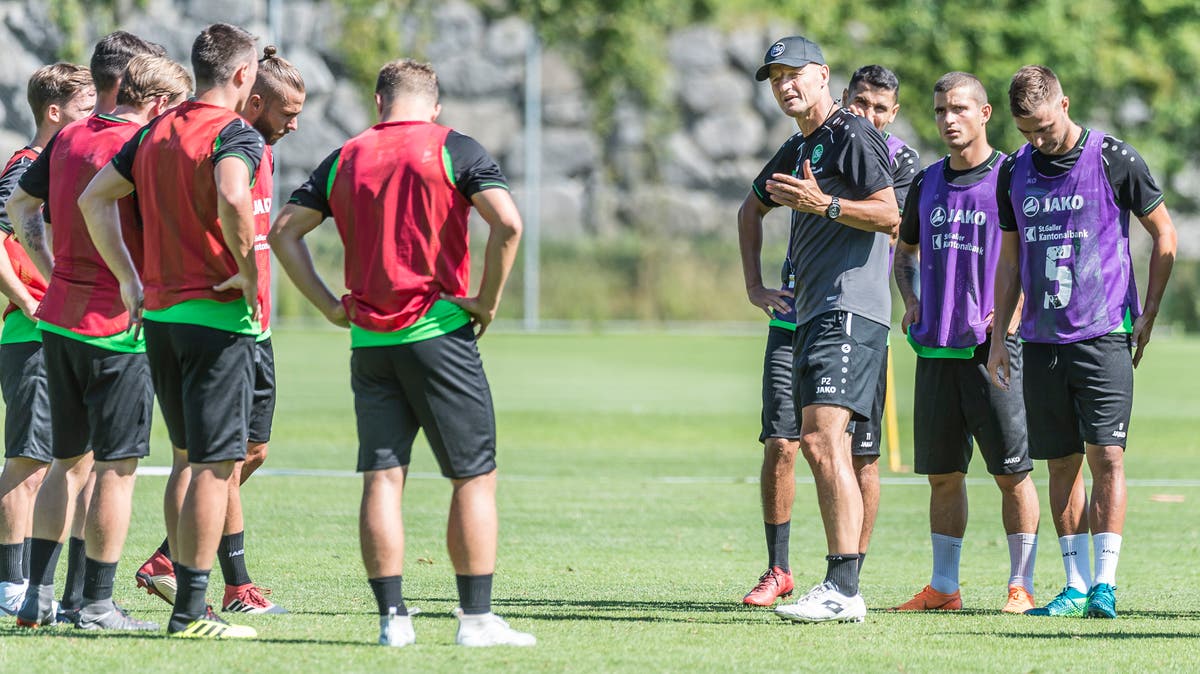 Peter Zeidler: "Es gibt genügend Spieler, die richtig Lust haben, für den FC St.Gallen zu ...