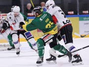 Dominic Hobi (hier im Heimspiel gegen Visp) muss zwei Monate lang pausieren. (Bild: Mario Gaccioli, Weinfelden, 6. Oktober 2019)