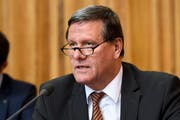 Der Thurgauer SVP-Ständerat Roland Eberle. (KEYSTONE/Anthony Anex)