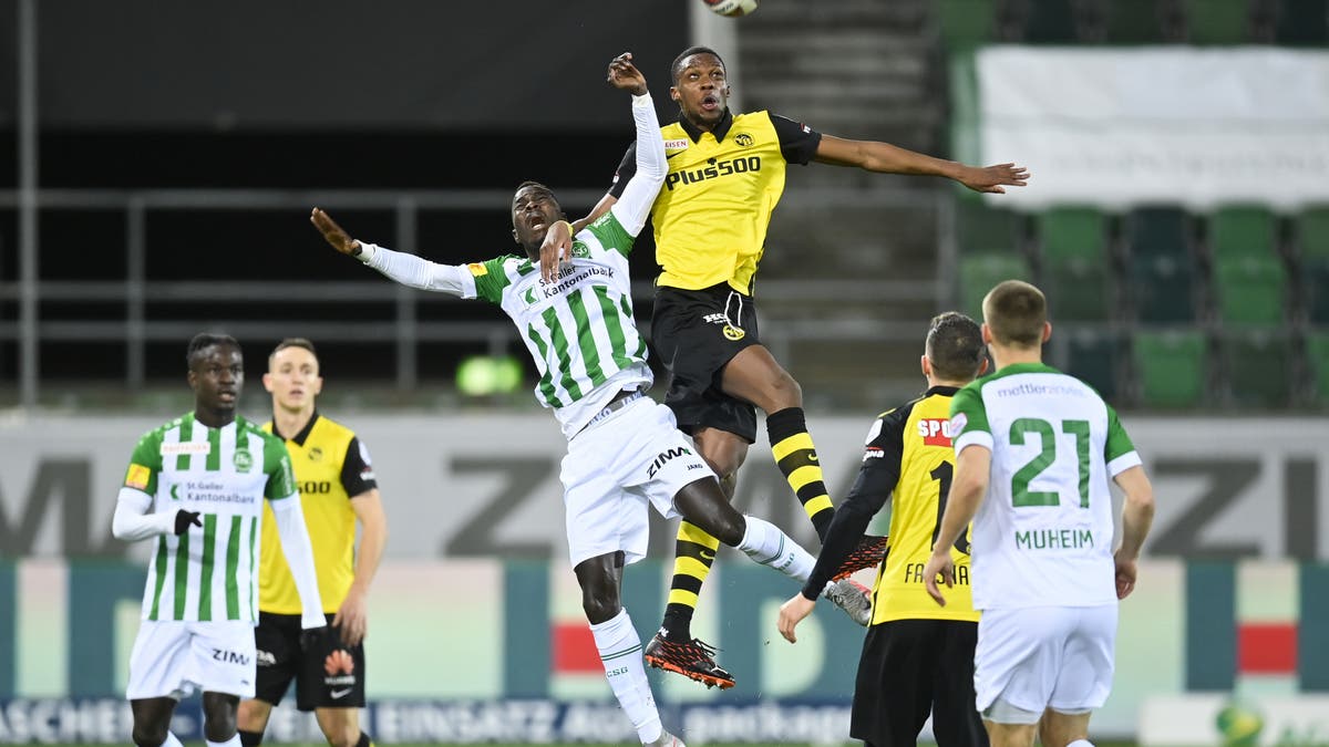 Unnötige Niederlage: Der FC St.Gallen verliert nach einer guten Leistung mit 1:2 gegen Meister ...
