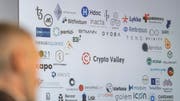 Workshop zum Zuger Crypto Valley: Der Besuch einer Südkoreanischen Delegation um den Stadtpräsidenten von Seoul, Won Soon Park, informierte sich vor Ort über das Crypto Valley. (Bild: Urs Flüeler (Zug, 3. Oktober 2018))