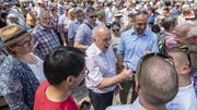 Kann problemlos über Blockchain-Technologie und Kryptowährungen referieren, kann aber auch Smalltalk: Bundespräsident Ueli Maurer am Freitag auf der Bundesratsreise in Nidwalden (Bild: Urs Flüeler/Key)