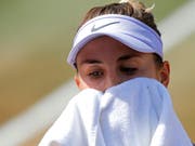 Belinda Bencic übt nach ihrem Wimbledon-Aus Selbstkritik (Bild: Keystone)