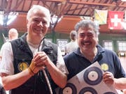 «Zielen und treffen»: Armin Spicher und Beat Bruderer.