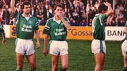 Von 1986 bis 1989 absolvierte Erminio Piserchia (links) fast 100 Spiele für den FC St.Gallen und schoss 22 Tore. (Bild: Sammlung Erminio Piserchia)