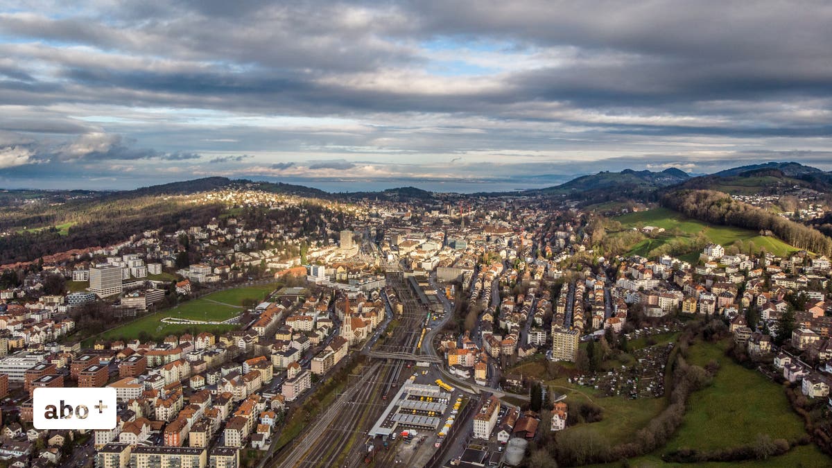 So städtisch sind St.Gallen, Gossau und Rorschach ...