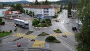 Die Sicherheit am Talbachkreisel wäre im Agglomerationsprogramm dritter Generation zum Thema geworden, doch der Bund stellte dem Programm schlechte Noten aus. (Bild: Nana do Carmo, 22. Juli 2011)