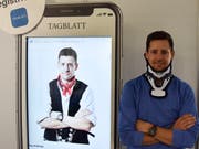 Mirco Scherrer ist das Gesicht auf den TOM-Plakaten. Das Foto dafür wurde glücklicherweise vor seinem Turnunfall geschossen. (Bild: Ruben Schönenberger)
