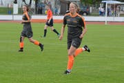 Selin Roth schoss gegen Linth 04 ihr erstes Saisontor. (Bild: Beat Lanzendorfer)