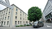 Noch nächtigen Soldaten in der Stadtkaserne Frauenfeld am Unteren Graben. Doch ab 2021 zügelt die Armee vollständig ins die neue Kaserne im Auenfeld. (Bild: Donato Caspari)
