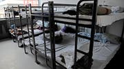 Schlafzimmer im Asylzentrum Kreuzlingen. (Bild: Reto Martin)