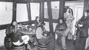 Szene im Jugendhaus, ca. 1969. (Bild: Privatarchiv Beat Cina)