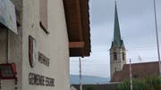 Blick auf Werkhof und Kirche in Eschenz. (Bild: TZ-Archiv)