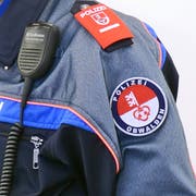 Ein Obwaldner Polizist. (Bild: Kapo)