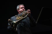 Stefan Dohr von den Berliner Philharmonikern liess mit den anderen Solisten die Romantik aufblühen. (Bild: Roger Gruetter, 1. Juni 2019)