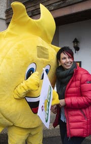 SVP-Nationalrätin Sandra Sollberger, Betreuerin der Wahlbotschafter. (Bild: Keystone)