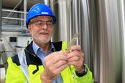 Der Sitterdorfer Chemiker Fritz Jaisli hatte die zündende Idee für die Extrahierung von Pektin aus Rübenschnitzeln. (Bild: Roland Schäfli (Frauenfeld, 1. März 2019)