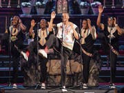 Ladysmith Black Mambazo brachten die Pfarrkirche Stans zum Klingen. (Bild: Manuela Jans-Koch (2. Mai 2019))