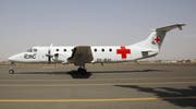 Ein Flugzeug des Roten Kreuz im Jemen. (Bild: AP)
