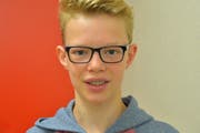 Gian-Luca, 2.-Sekundarschüler aus Weinfelden