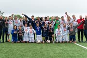 Die siegreiche U15 des FC Luzern. (Bild: PD)