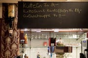 Das Essen im «Doorzögli» ist währschaft und günstig. (Bild: Nadia Schärli, Luzern, 1. Oktober 2019)