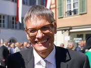 Nationalrat Karl Vogler beim Staatsakt 600 Jahre Bruder Klaus . (Bild: Romano Cuonz (Sarnen, 30. April 2017))