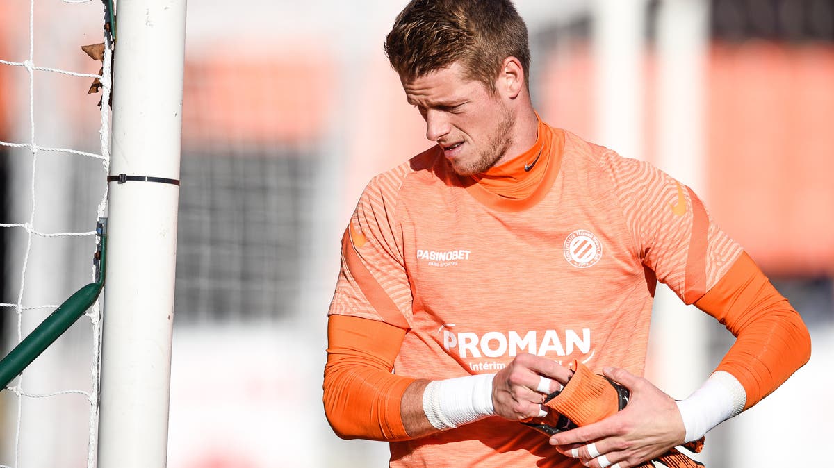 Jonas Omlin nach der Niederlage mit Montpellier gegen PSG ...
