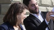 Mattea Meyer und Cédric Wermuth: Sie will die Arbeitszeit reduzieren, er autofreie Sonntage. (Bild: KEY)