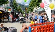 Die traditionellen Veranstaltungen im Buchser Zentrum wie Buchs4Kids oder Advent in Buchs (Bild) werden auch dieses Jahr durchgeführt. (Bild: Hansruedi Rohrer)