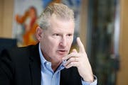 Heinz Tännler, der Finanzdirektor des Kantons Zug. (Bild: Stefan Kaiser)