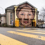 Das Graffiti an der Offenen Kirche wurde zu einem Wahrzeichen von St.Gallen. (Bild: Sabrina Stübi)