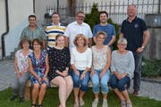 Der Kirchberger Pfarreirat hat die Organisation für den 14. September übernommen. Stehend, von links: Markus Schönenberger, Franz Signer, Otto Noger, Präsident, Ermin Schluep und Jürgen Kaesler. Sitzend, von links: Adelheid Huber, Maria Weber, Moira Müntener, Christiane Pfeiffer Müggler, Anita Huber und Ursula Gähwiler. (Bild: Bilder: Beat Lanzendorfer)