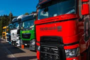 An der diesjährigen «Trucker Chilbi» werden wieder verschiedene Lastwagen-Modelle zu sehen sein. (Bild: PD)