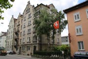 Das Mehrfamilienhaus Burgstrasse 74. (Bild: Marco Cappellari)