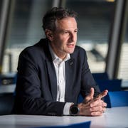 FCL-Präsident Philipp Studhalter in der Swisspor-Arena. (Bild: Dominik Wunderli (Luzern, 26. Februar 2019))