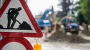 Gleiche mehrere Quartierstrassen stehen unter Arbeit. (Bild: Reto Martin