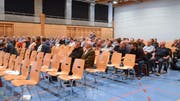 Beim Bevölkerungsgespräch in Grabs blieben viele Stühle leer.