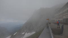 Auch das ist Spektakel: Wetterkapriolen auf dem Pilatus. (Bild: ar)