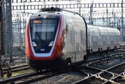 Einer der neuen SBB-Doppelstockzüge als Interregio 13 auf der Linie Zürich-St.Gallen-Chur. (Bild: Markus Widmer/Keystone)