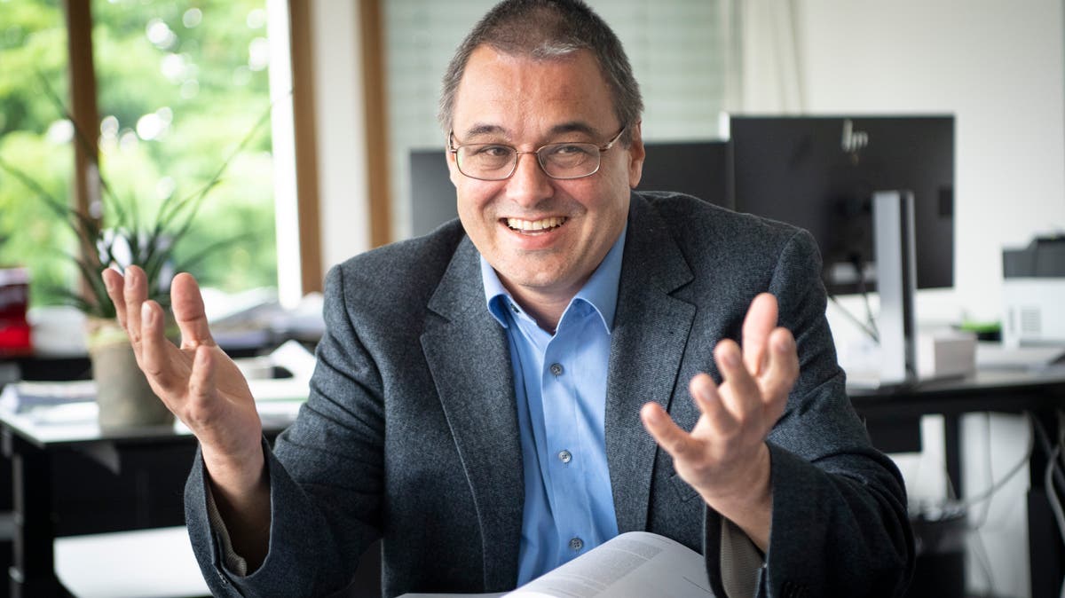 Der Gossauer Stadtpräsident Wolfgang Giella erhält bei den ...