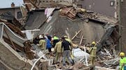Mehrere Gebäude wurden bei der Explosion zerstört. (Bild: zvg)